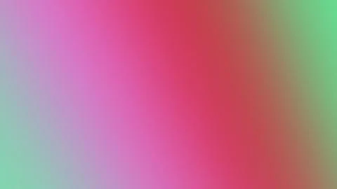 Dynamic pink red green and blue gradient background with flowing blurred colors Stock Illustration