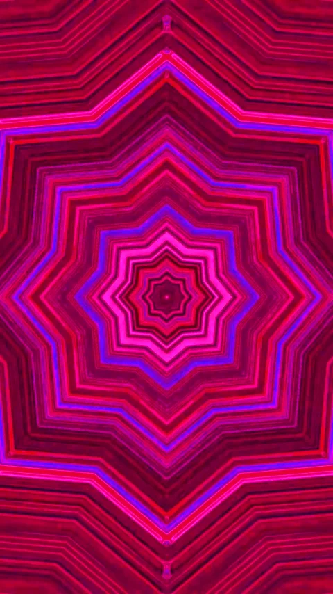 Dynamic pink tunnel video loop creating mesmerizing visual patterns for sea.. Stock Footage 321266885