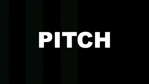 Dynamic PITCH text animation for business presentations, startup ideas, cor.. 库存影片 330280181