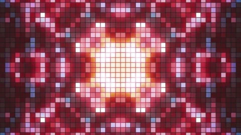 Dynamic Pixel VJ Loop Stock Footage 237327642