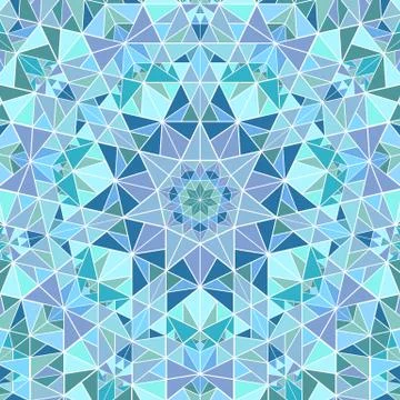 Dynamic polygonal triangle mosaic pattern background design 스톡 일러스트