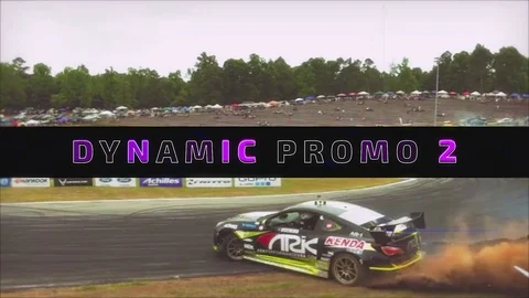Dynamic Promo 2 스톡 After Effects