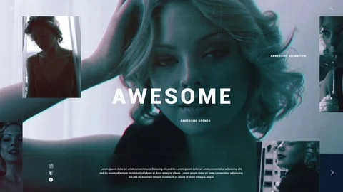 Dynamic Promo 스톡 After Effects