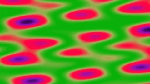 Dynamic psychedelic wave pattern background with vibrant modern geometry art Stock Footage 342205596