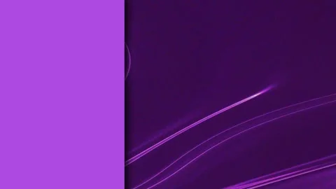 Dynamic Purple Abstract Background with Glowing Fluid Lines and Modern Energ Видео 340028753