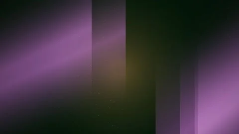 Dynamic purple and green light streaks against a dark background Stock Footage 326990394