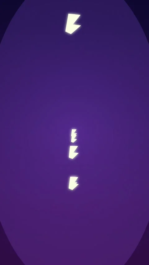 Dynamic purple background with ascending arrows creates a sense of progress Stock Footage 327941913