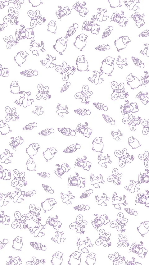 Dynamic purple confetti particles shimmering on a pristine white background.. Stock Footage 337281926