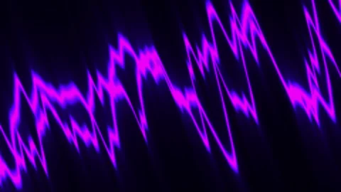 Dynamic purple glowing light loop creating an energetic motion background Stock-Footage 339824994
