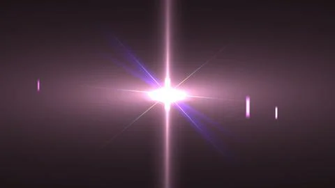 Dynamic purple light burst explodes from the center Stock Illustration