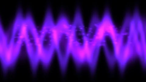 Dynamic purple particle grid animation Stock Footage 323728599