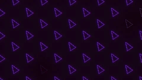 Dynamic purple triangular pattern Stock Footage 274183649