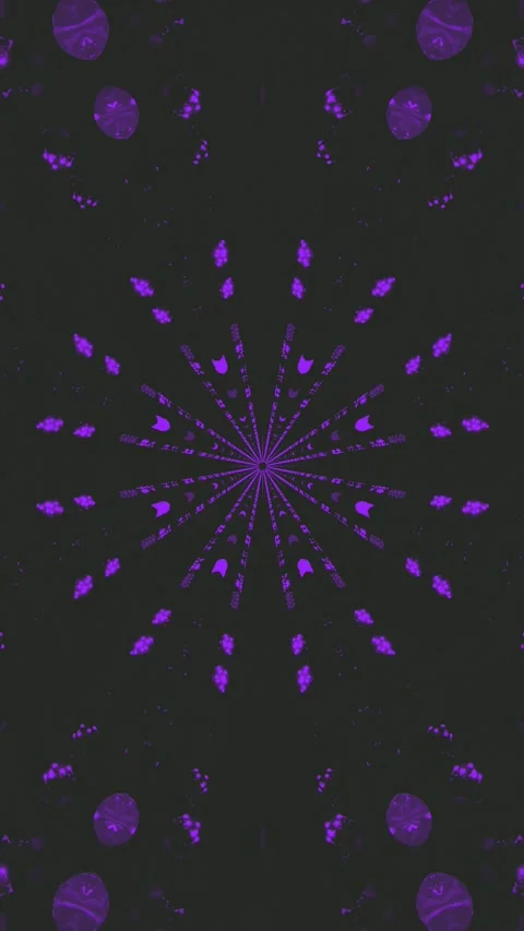 Dynamic purple tunnel video loop for immersive visual experience Stock Footage 318182091