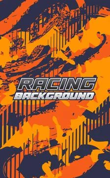 Dynamic Racing Background Abstract Artwork 스톡 일러스트
