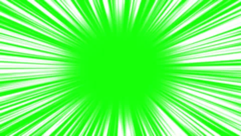 Dynamic radial anime speed lines on green screen background seamless loop 스톡 동영상 337095202