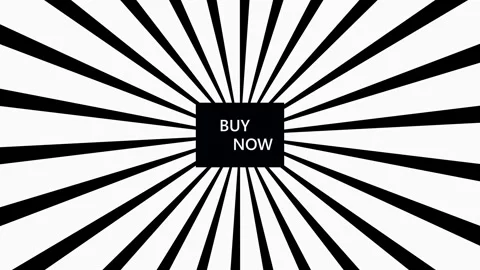 Dynamic radial design with bold call-to-action button in the center. Radial.. Stock Footage 337567720