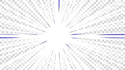 Dynamic Radial Lines Comic Book Style Background Illustrazione stock