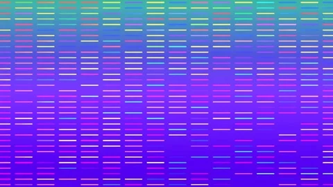 Dynamic Random Line Animation Color Short Lines Grid Background Video Stock Footage 305872669