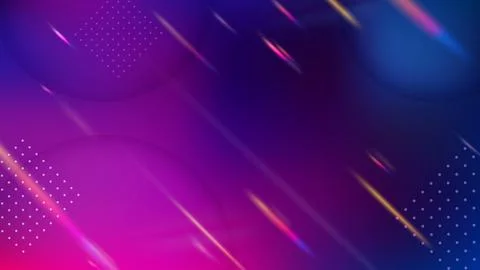 Dynamic Rays of Light Background, Elegant Light Rain Widescreen, Vector Ill.. 스톡 일러스트