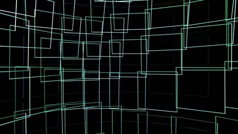 Dynamic Rectangles Video stock 296674761