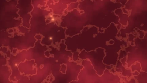 Dynamic red abstract background with glowing elements in Stock Footage 339514393