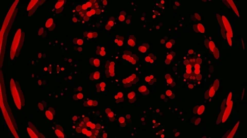 Dynamic red abstract flow texture background animation on black screen 스톡 동영상 337572859
