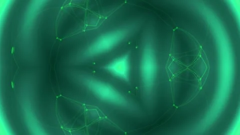 Dynamic red abstract technology background flowing energy streams and inter.. Stock Footage 337573346