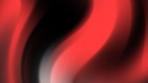 Dynamic Red and Black Smooth Waves Abstract Looping Background Stock Footage 327253184