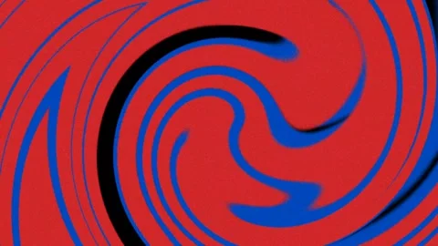 Dynamic Red and Blue Swirls Abstract Motion Background Loop 库存影片 339928279