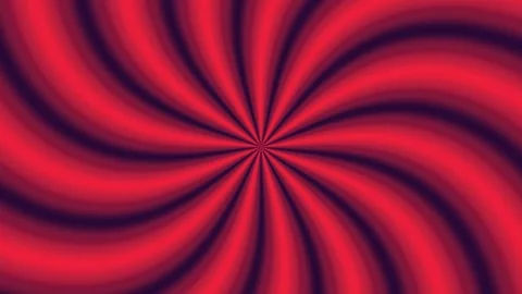 Dynamic Red and Blue Twisted Radial Gradient 4K Background Stock Footage 333072803