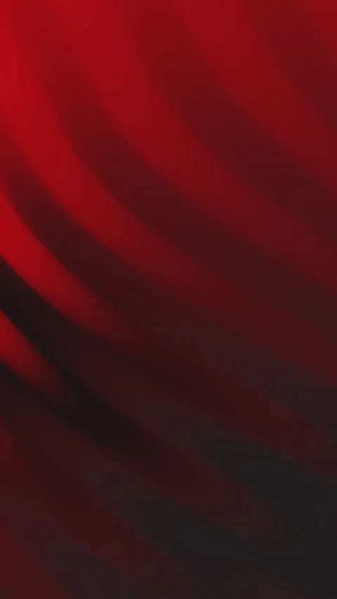 Dynamic Red and Dark Abstract Motion Background with Smooth Waves Stock Footage 326039615