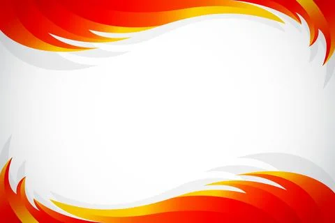 Dynamic Red and Orange Abstract Background Design Stock Illustration