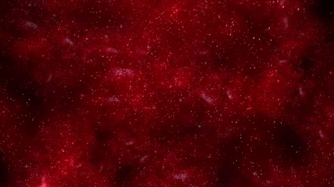 Dynamic red background with active white dots Stock Footage 275599826