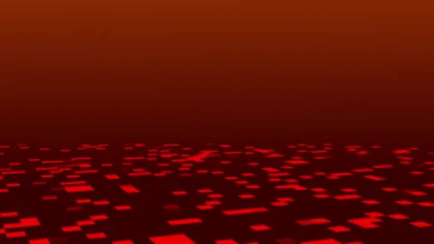 Dynamic Red Cube Floor Motion Background Stock Footage 316201208