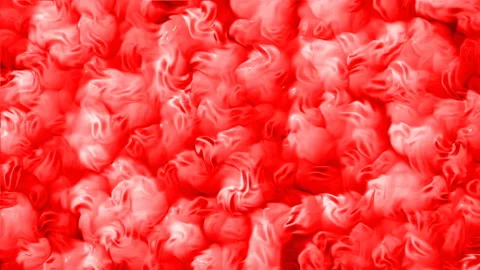 Dynamic red fabric Stock Footage 124143379