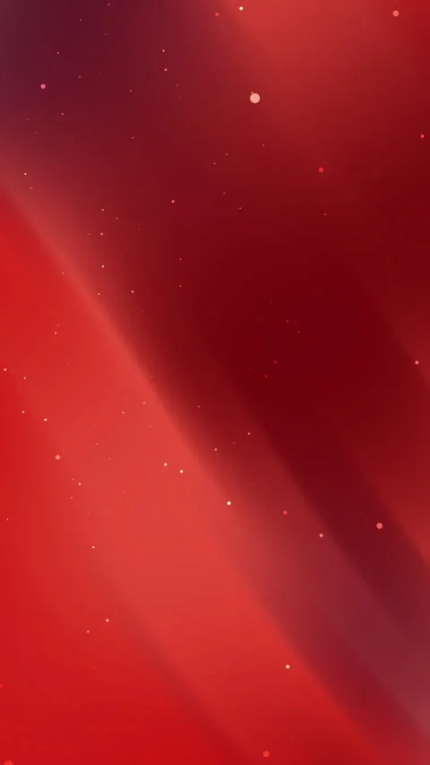 Dynamic red gradient background with shimmering particles creating vibrant .. Stock Footage 340441365
