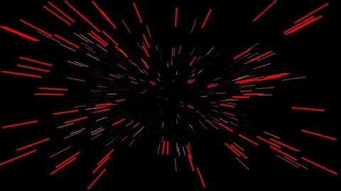 Dynamic red light streak explosion background representing digital data flo.. Stock Footage 341058776