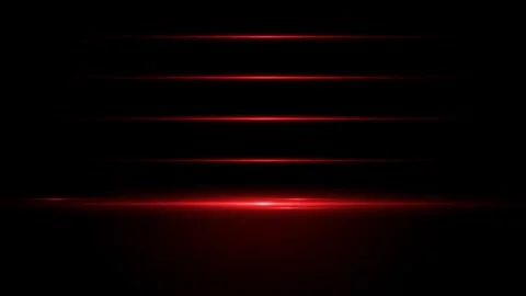 Dynamic red light streaks across a dark background, ready for your edit Stock Footage 321349279