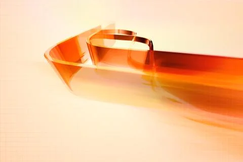 Dynamic red line background Illustrazione stock