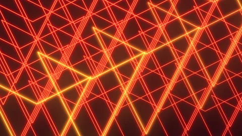 Dynamic red lines on black background versatile pattern for web design and Stock Footage 278071706