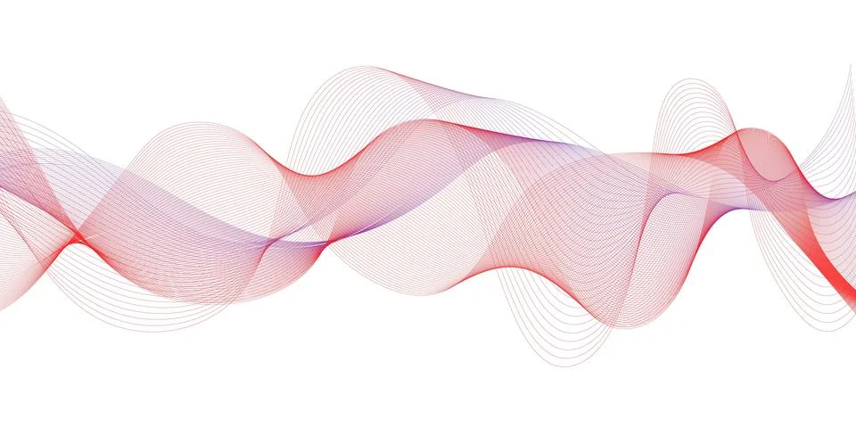 Dynamic Red Mesh Wave Background for Corporate Presentation Stockillustratie