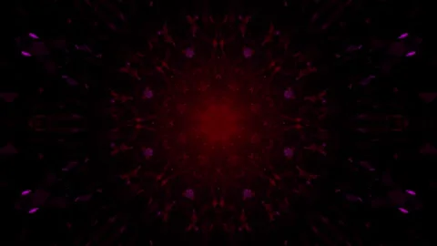 Dynamic red an pink neon pattern in darkness 3d illustration Stock Footage 160823330