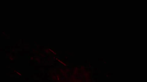 Dynamic Red Smoke on Black Stock Footage 293161930