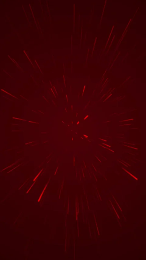 Dynamic Red Warp Speed Animation Background Video stock 315746264