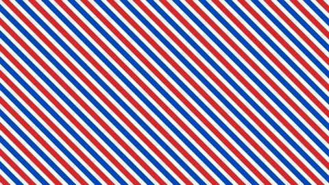 Dynamic Red White Blue Stripes Abstract Background Loop. Stock Footage 339918826