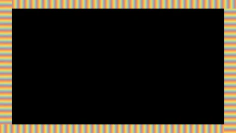 Dynamic Retro Borders with Colorful Pixel Push Effects Stock-Footage 291082671