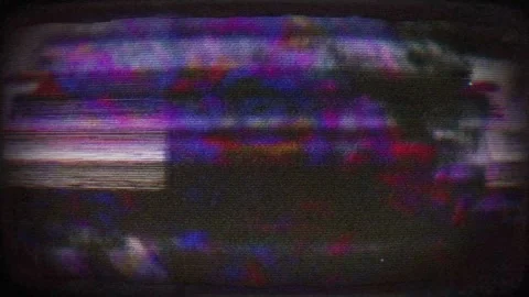 Dynamic Retro Distortion Effect for Engaging Video Content Stock Footage 303133930