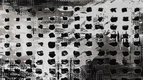 Dynamic Retro Grunge Texture Display Stock Footage 293911146