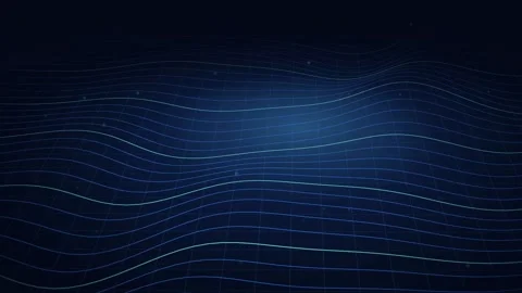 Dynamic Ridge Field Animation Abstract Motion Graphics Background Fluid Wavy Stock Footage 344778365