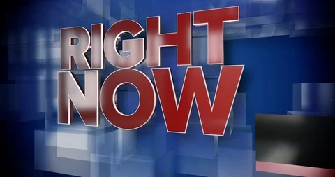 Dynamic Right Now Title Page Background Plate  	 Stock Footage 88480955